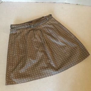 The Limited polk a dot skirt